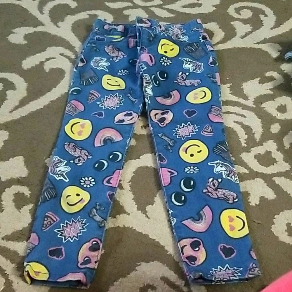 Print jeans